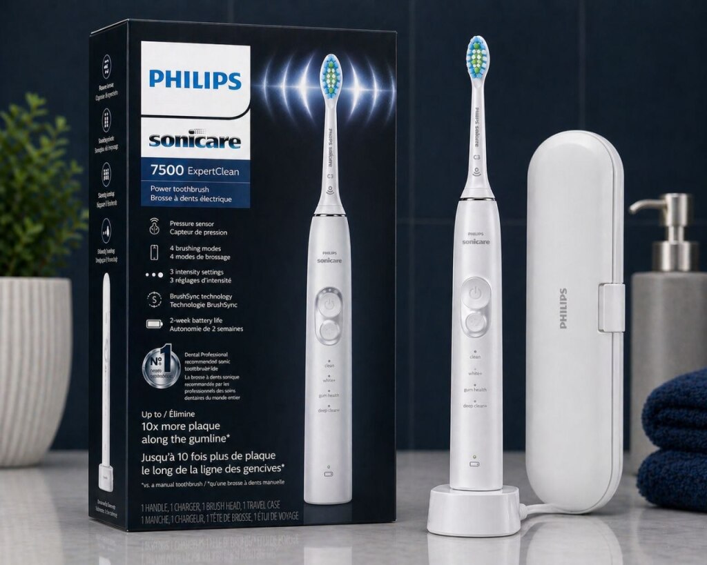 Philips Sonicare ExpertClean 7500 Review: Is This Smart Sonic Toothbrush Worth It?
